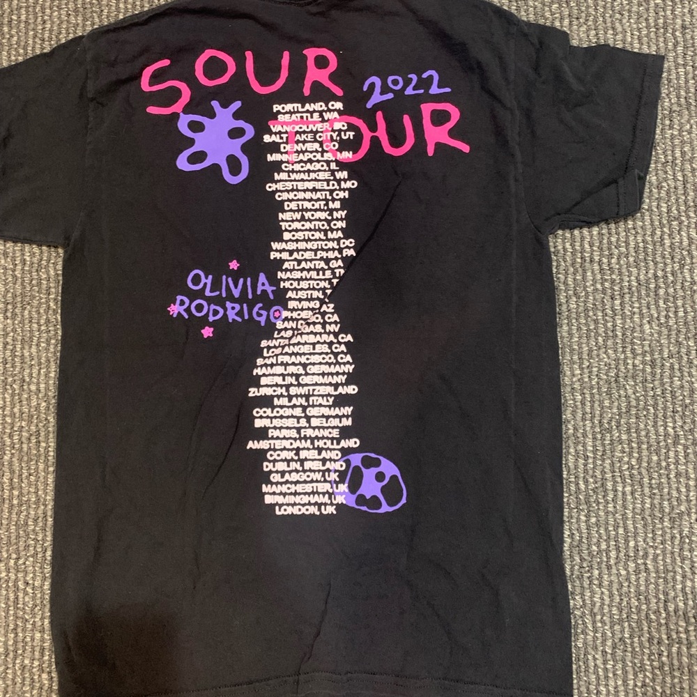 Olivia Rodrigo limited edition concert T-shirt. Brand new- never worn